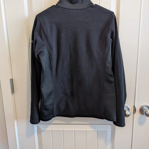 Columbia Women's Black Performance Jacket with Red Trim. - Picture 4 of 4